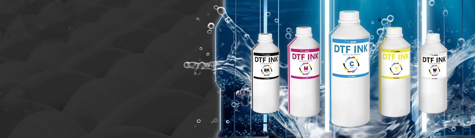 Premium Anti-Clog DTF Ink for Epson Printheads