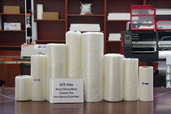 Hot Peel vs Cold Peel vs Instant Peel DTF Film – How to Choose the Right White Ink Transfer Film?