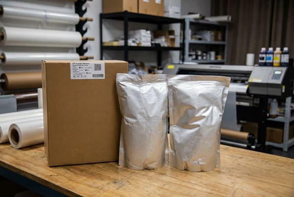 Private Label Sticker Mockup